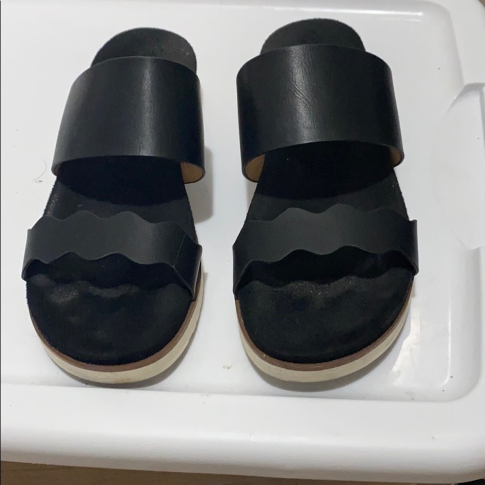 Xoxo two bad sandal with rubber flat-form sole